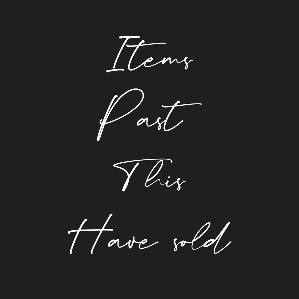 Already taken or Donated!